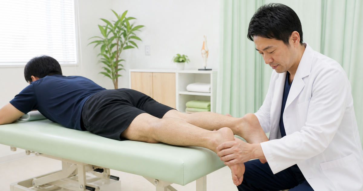 歩行可能でも油断できない？アキレス腱断裂と炎症（アキレス腱炎）の違い